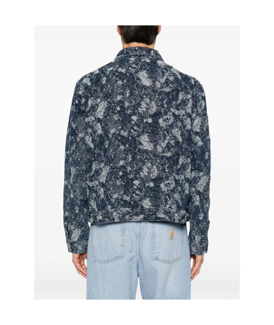 LEVI'S Синяя хлопковая куртка, фото 5