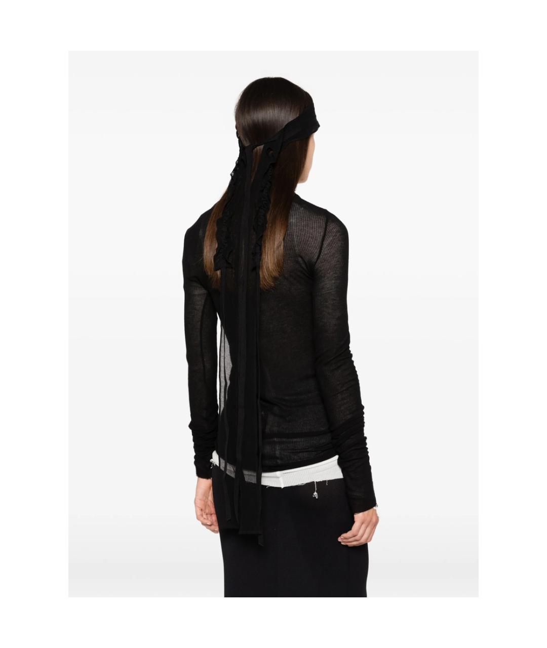 ANN DEMEULEMEESTER Черная заколка, фото 2