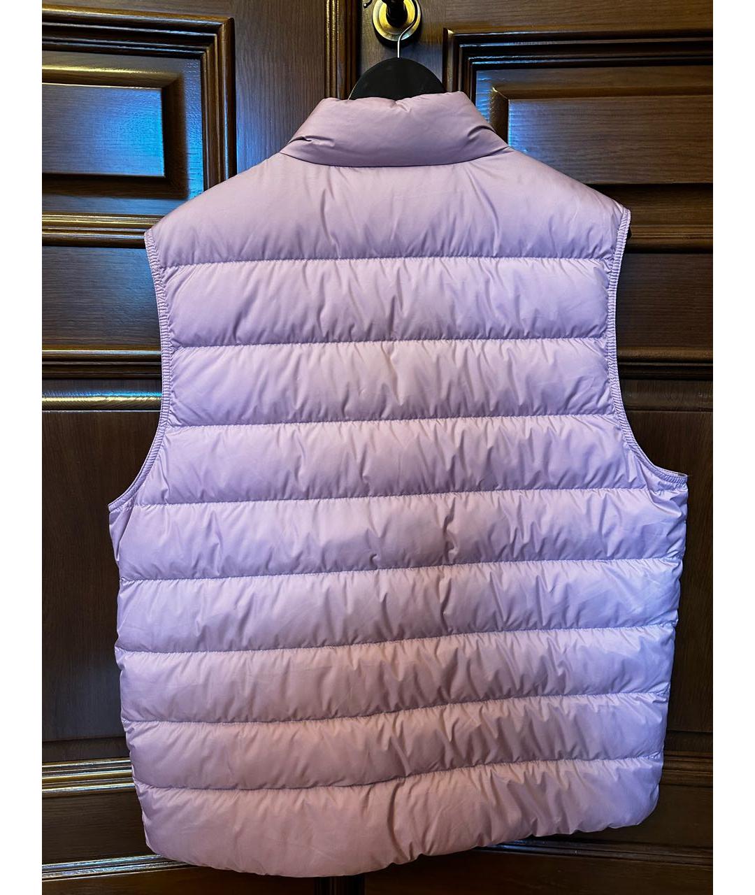 MONCLER Розовый жилет, фото 2