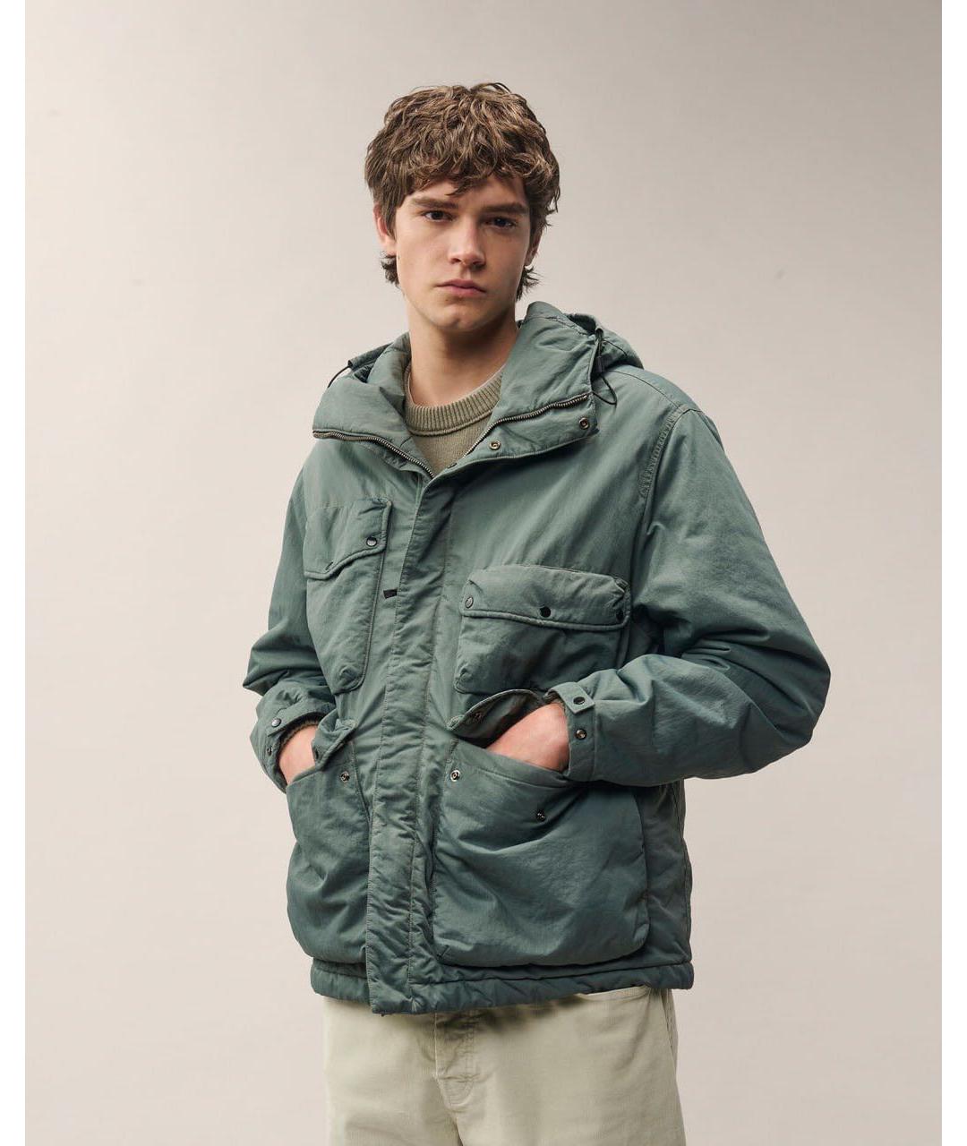 CP COMPANY Серая нейлоновая куртка, фото 4