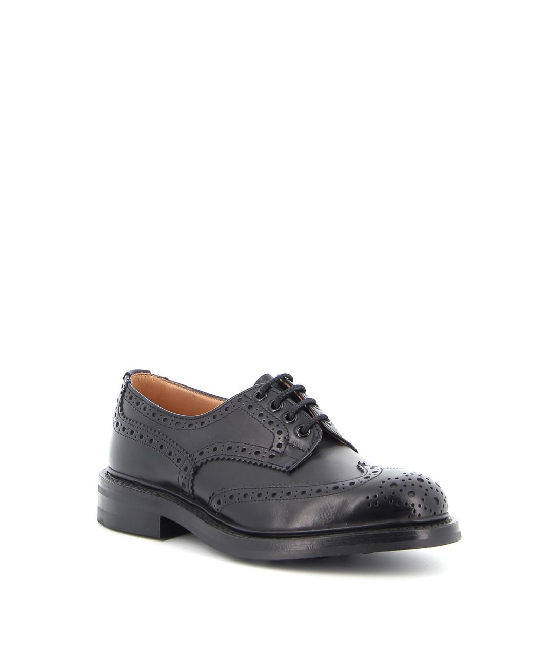 TRICKER'S Черные кожаные туфли, фото 2
