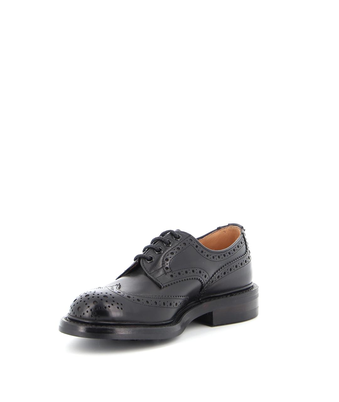 TRICKER'S Черные кожаные туфли, фото 3