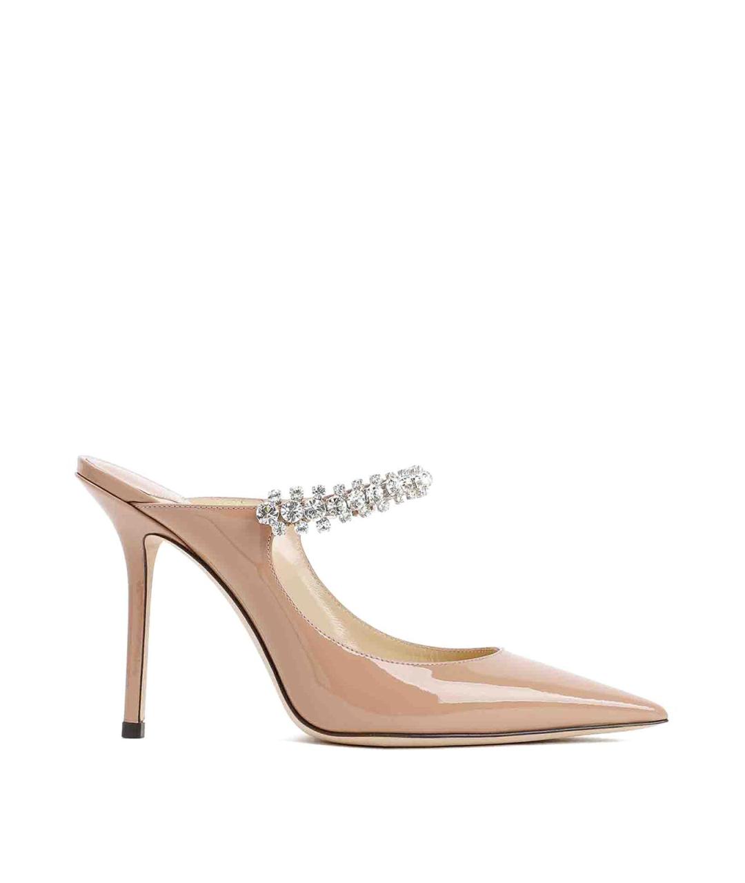 JIMMY CHOO Розовые туфли из лакированной кожи, фото 1