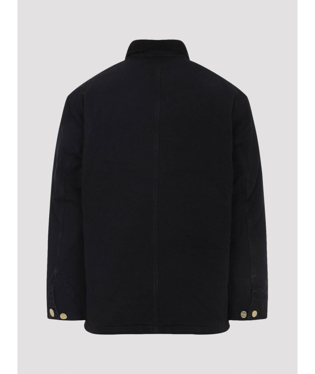 CARHARTT Черная хлопковая куртка, фото 2