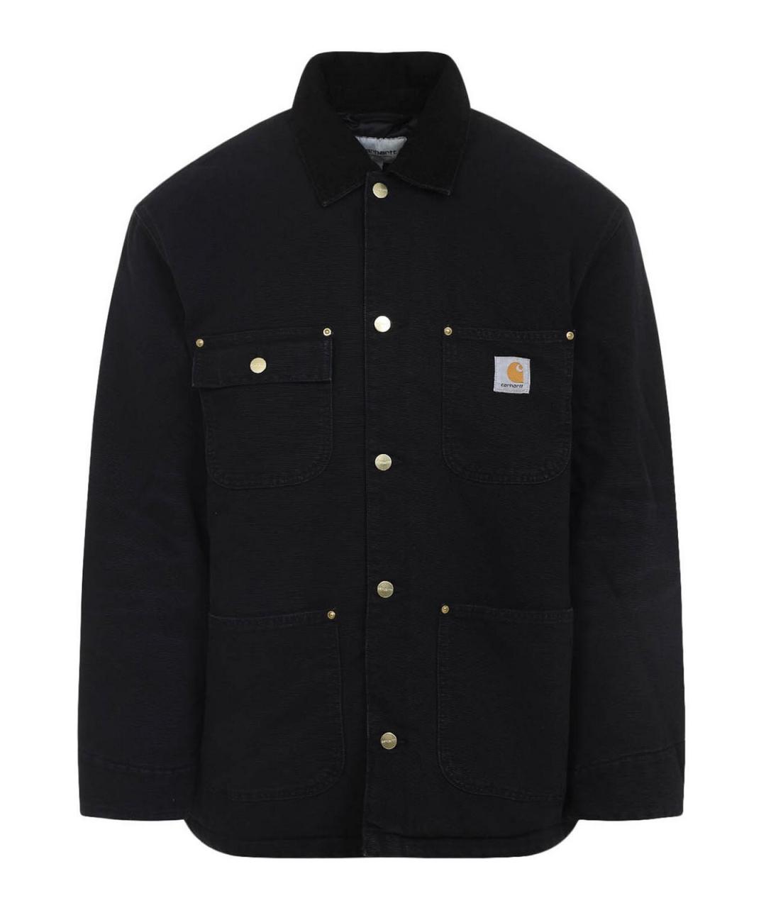 CARHARTT Черная хлопковая куртка, фото 1