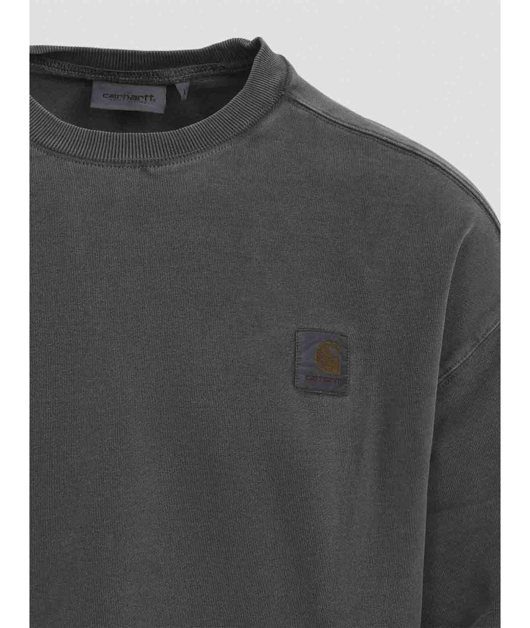 CARHARTT Черный хлопковый джемпер / свитер, фото 3