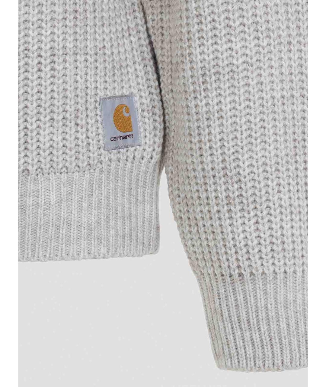CARHARTT Серый синтетический джемпер / свитер, фото 4