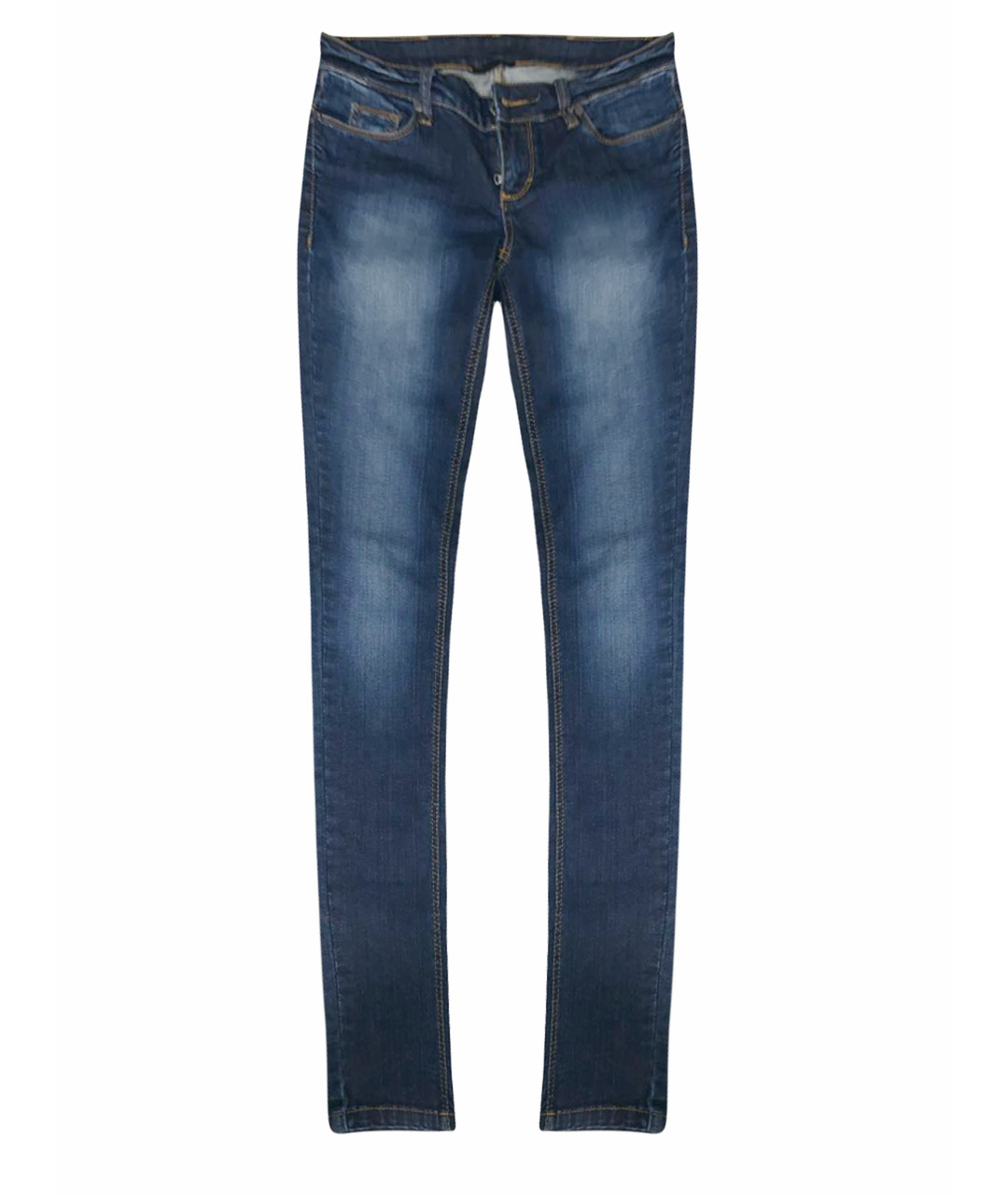 PINKO Хлопко-эластановые прямые джинсы, фото 1