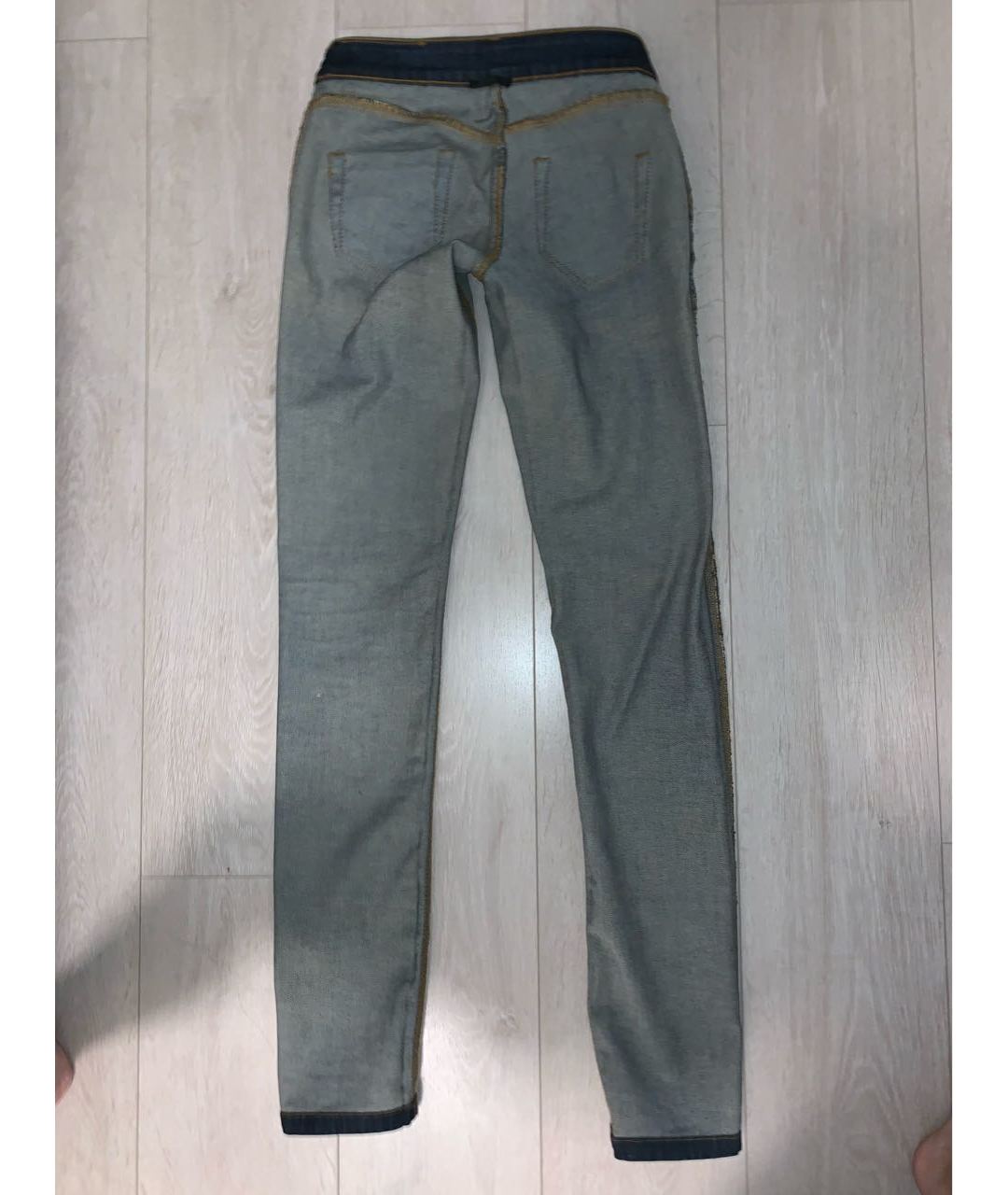 PINKO Хлопко-эластановые прямые джинсы, фото 3