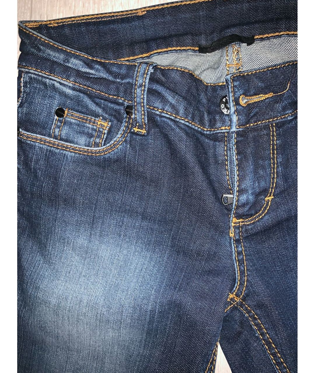 PINKO Хлопко-эластановые прямые джинсы, фото 4