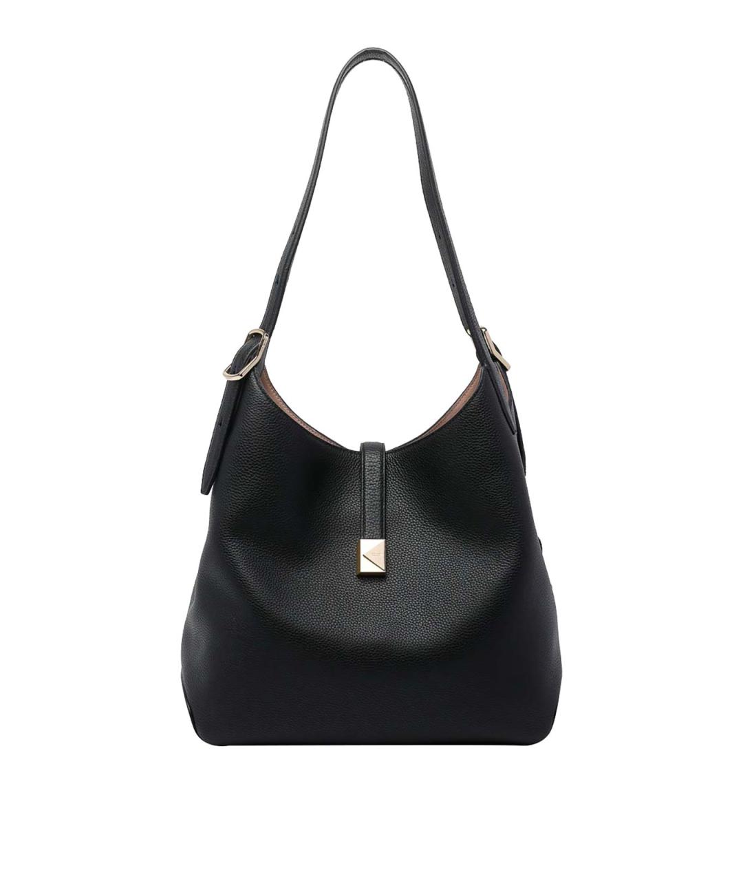 KATE SPADE Черная кожаная сумка с короткими ручками, фото 1