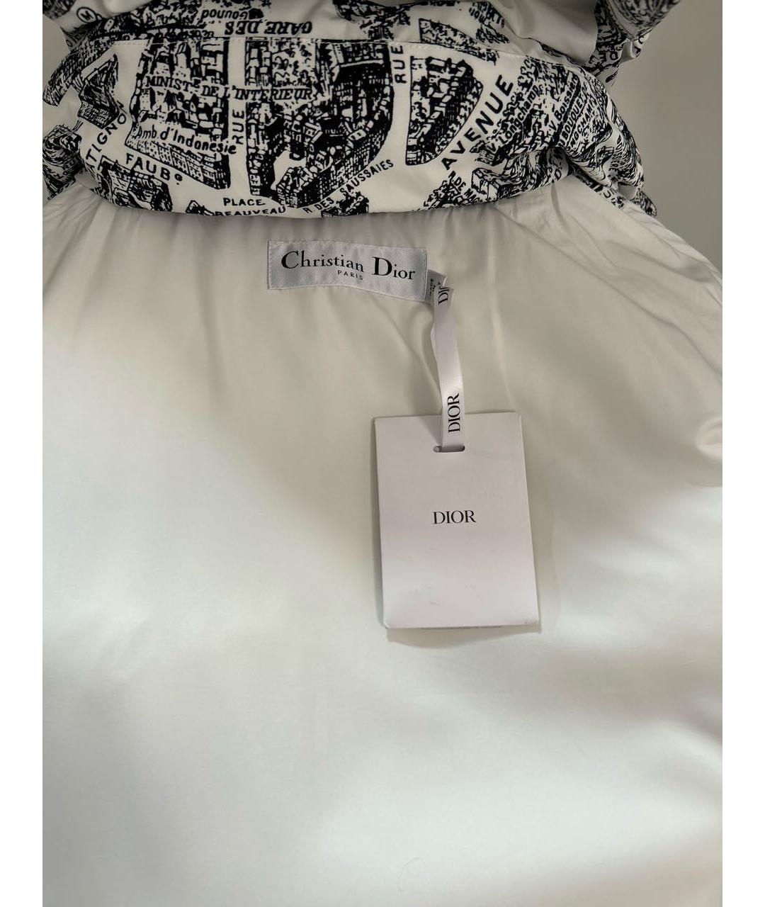 CHRISTIAN DIOR Мульти полиэстеровый пуховик, фото 3