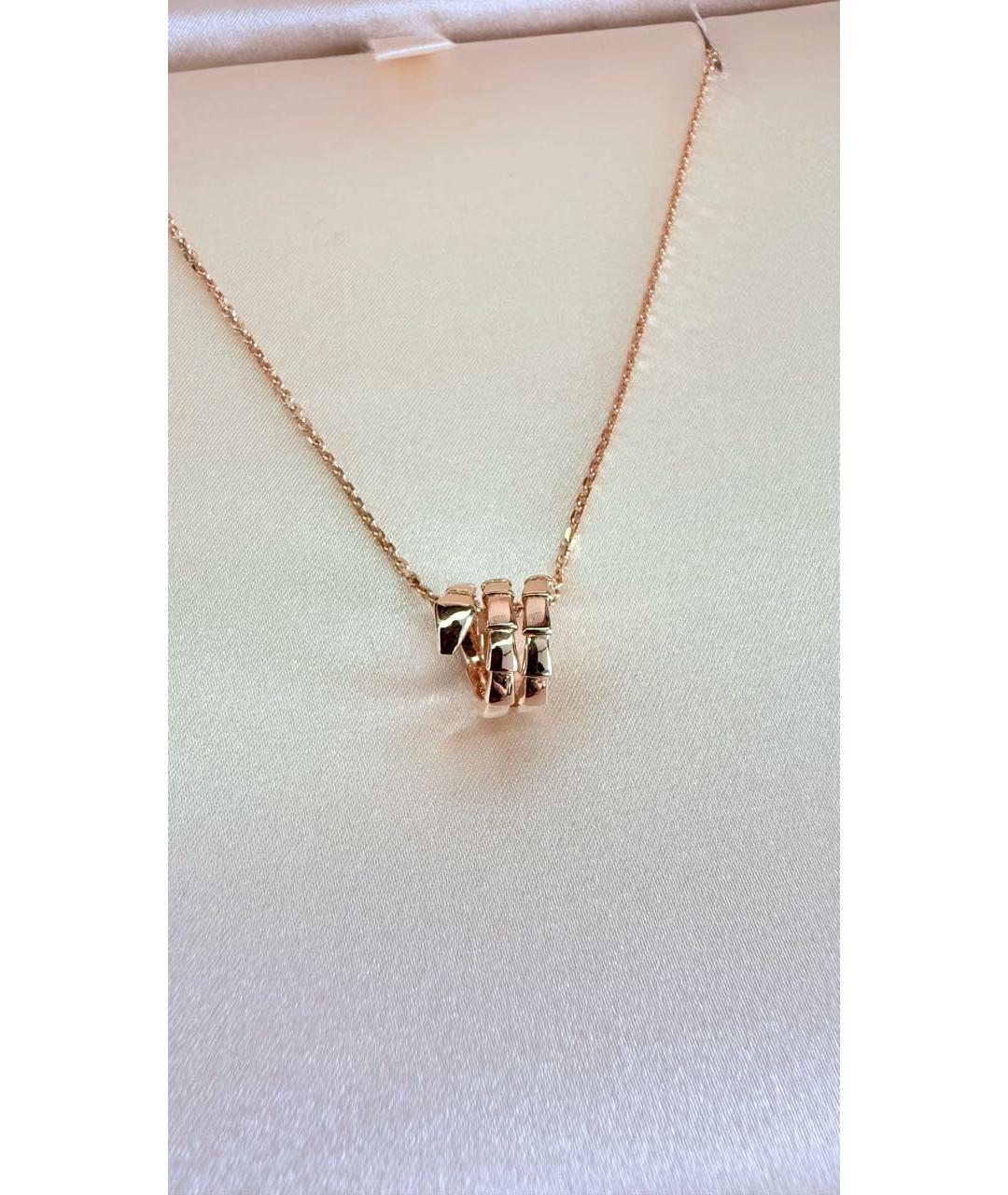 BVLGARI Золотое колье из желтого золота, фото 4