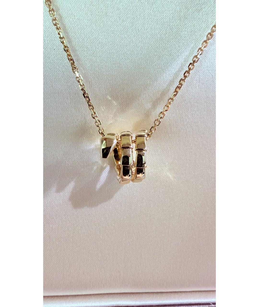 BVLGARI Золотое колье из желтого золота, фото 3