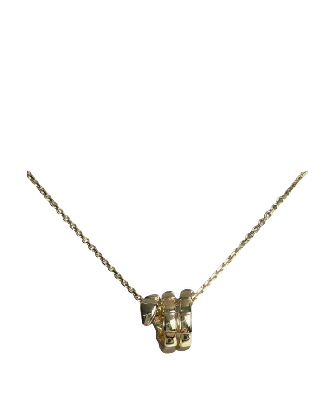 BVLGARI Золотое колье из желтого золота, фото 1