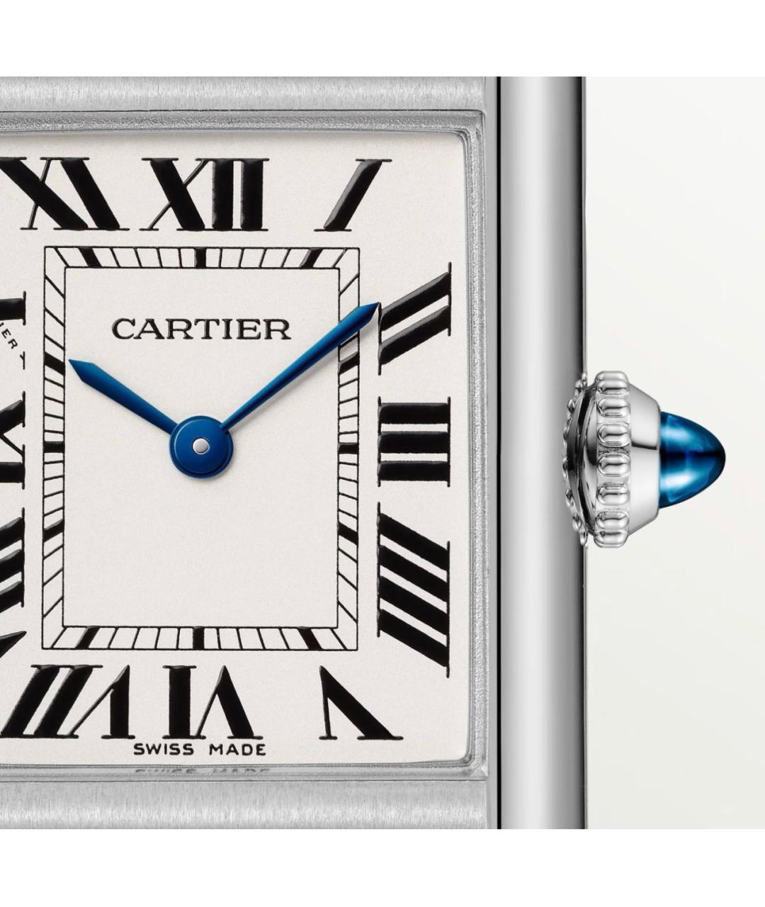 CARTIER Серебряные часы, фото 2