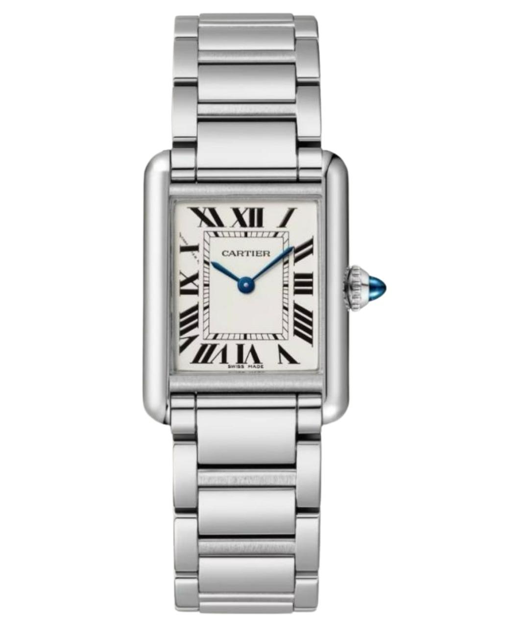 CARTIER Серебряные часы, фото 1