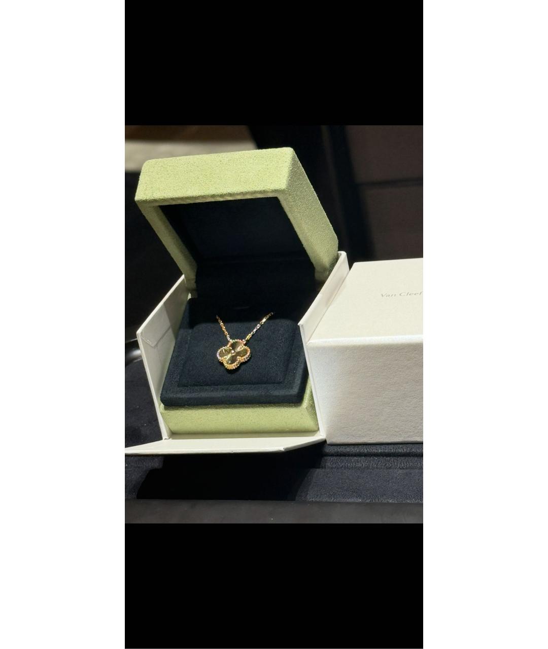 VAN CLEEF & ARPELS Золотая подвеска из желтого золота, фото 4