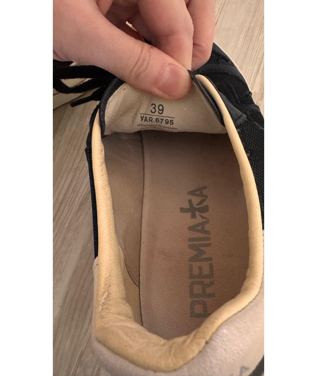 PREMIATA Черные кеды, фото 7