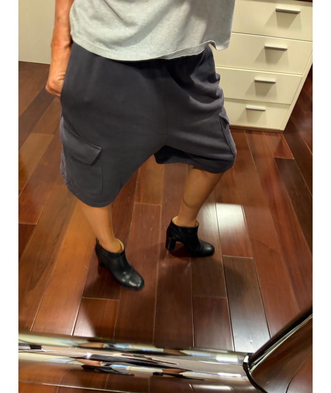 MAISON MARGIELA Красные кожаные ботинки, фото 8