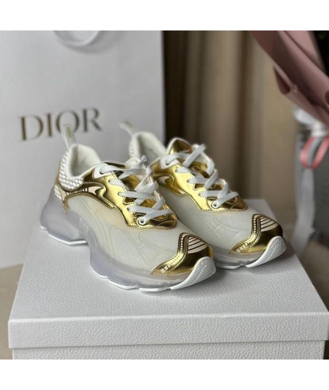 CHRISTIAN DIOR Белые резиновые кроссовки, фото 2