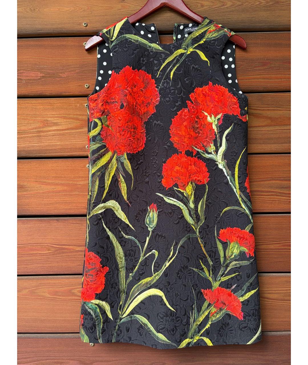 DOLCE&GABBANA Креповое вечернее платье, фото 9