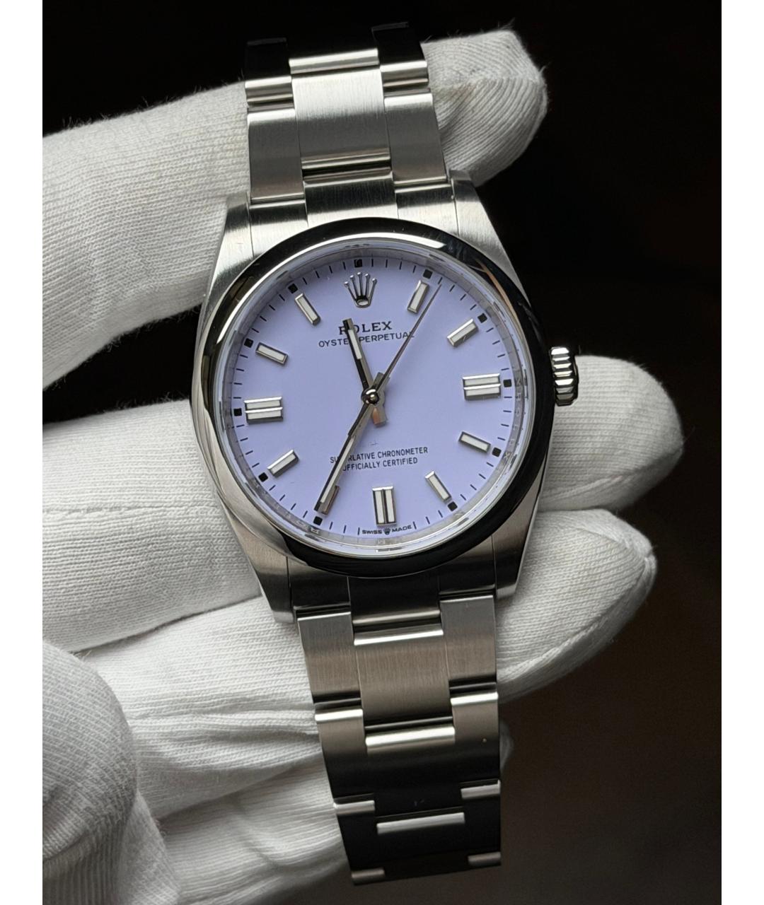 ROLEX Фиолетовые часы, фото 2