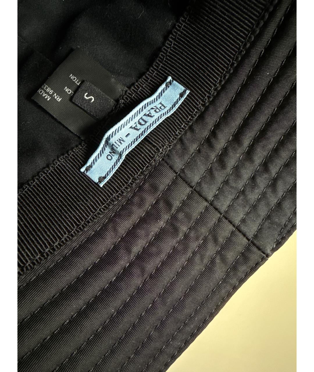 PRADA Черная панама, фото 3