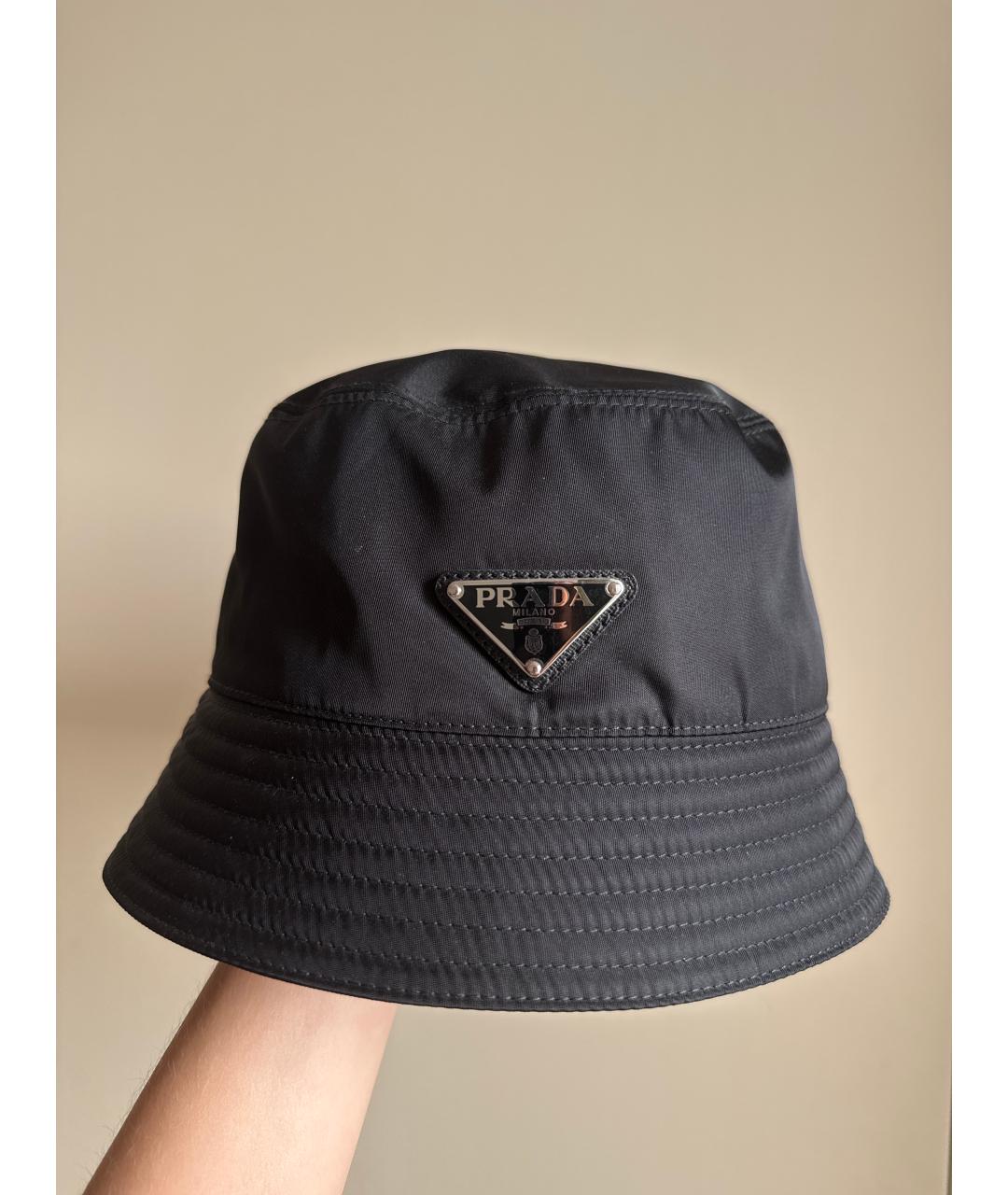 PRADA Черная панама, фото 4