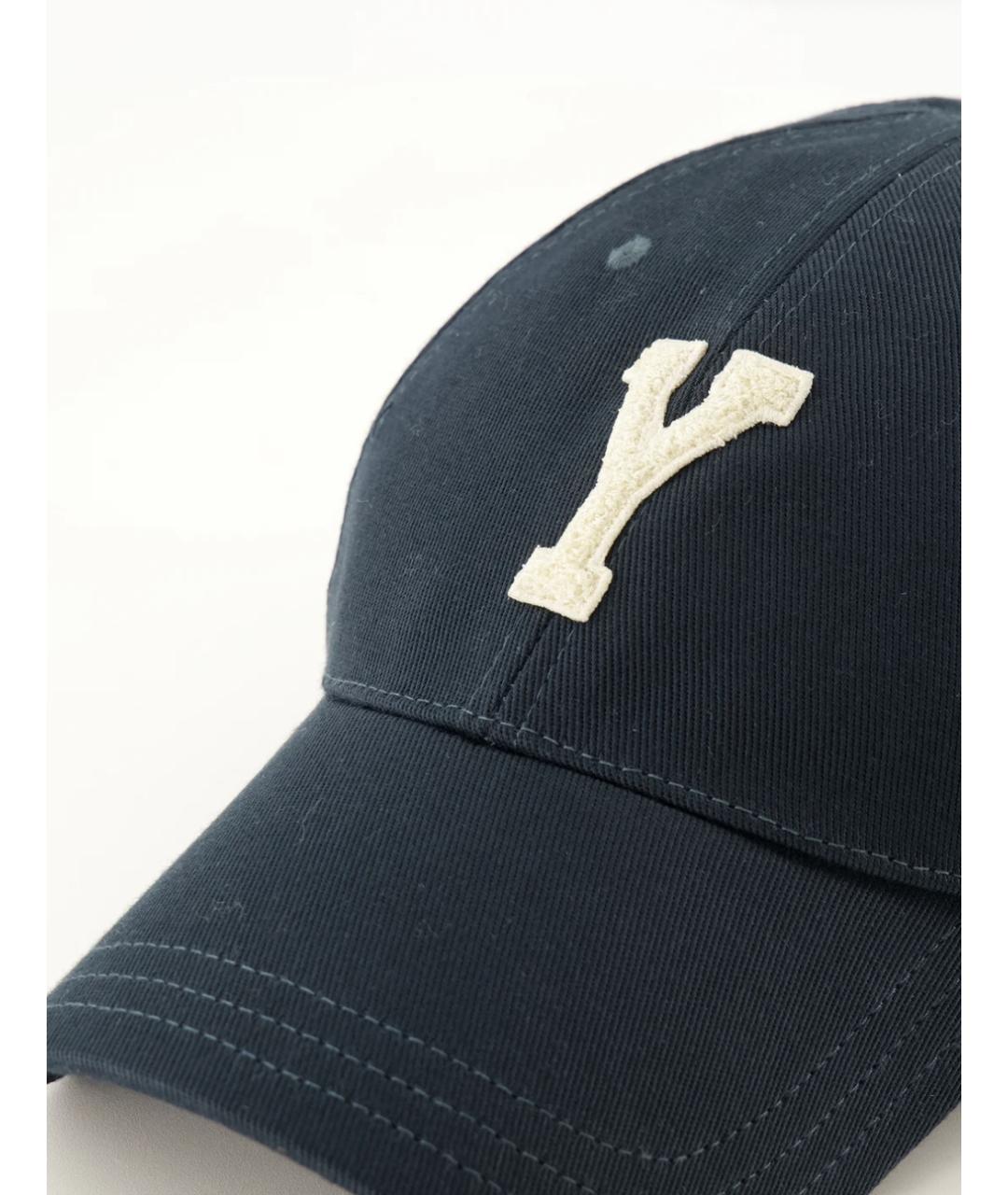 SAINT LAURENT Зеленая хлопковая кепка, фото 4
