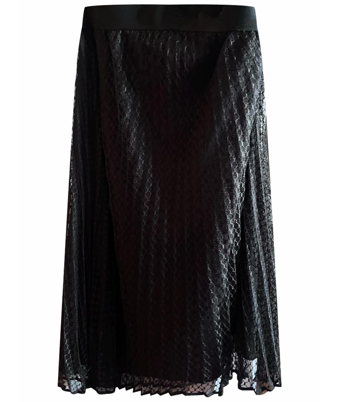 DKNY Черная юбка миди, фото 1