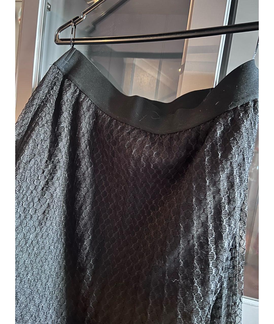 DKNY Черная юбка миди, фото 3