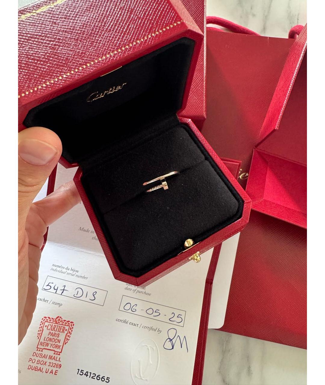 CARTIER Белое кольцо из белого золота, фото 2