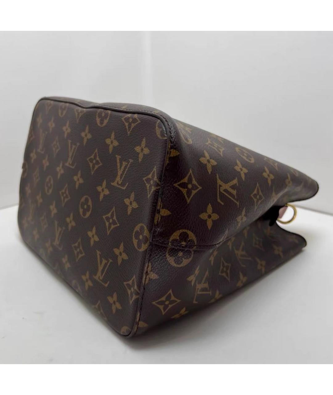 LOUIS VUITTON Коричневая сумка через плечо из канвы, фото 7