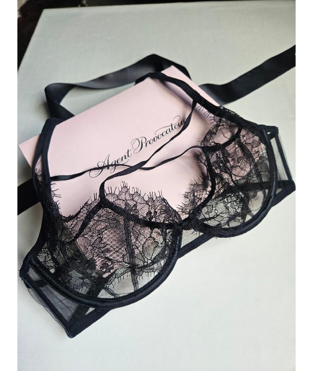 AGENT PROVOCATEUR Черный бюстгалтеры, фото 3