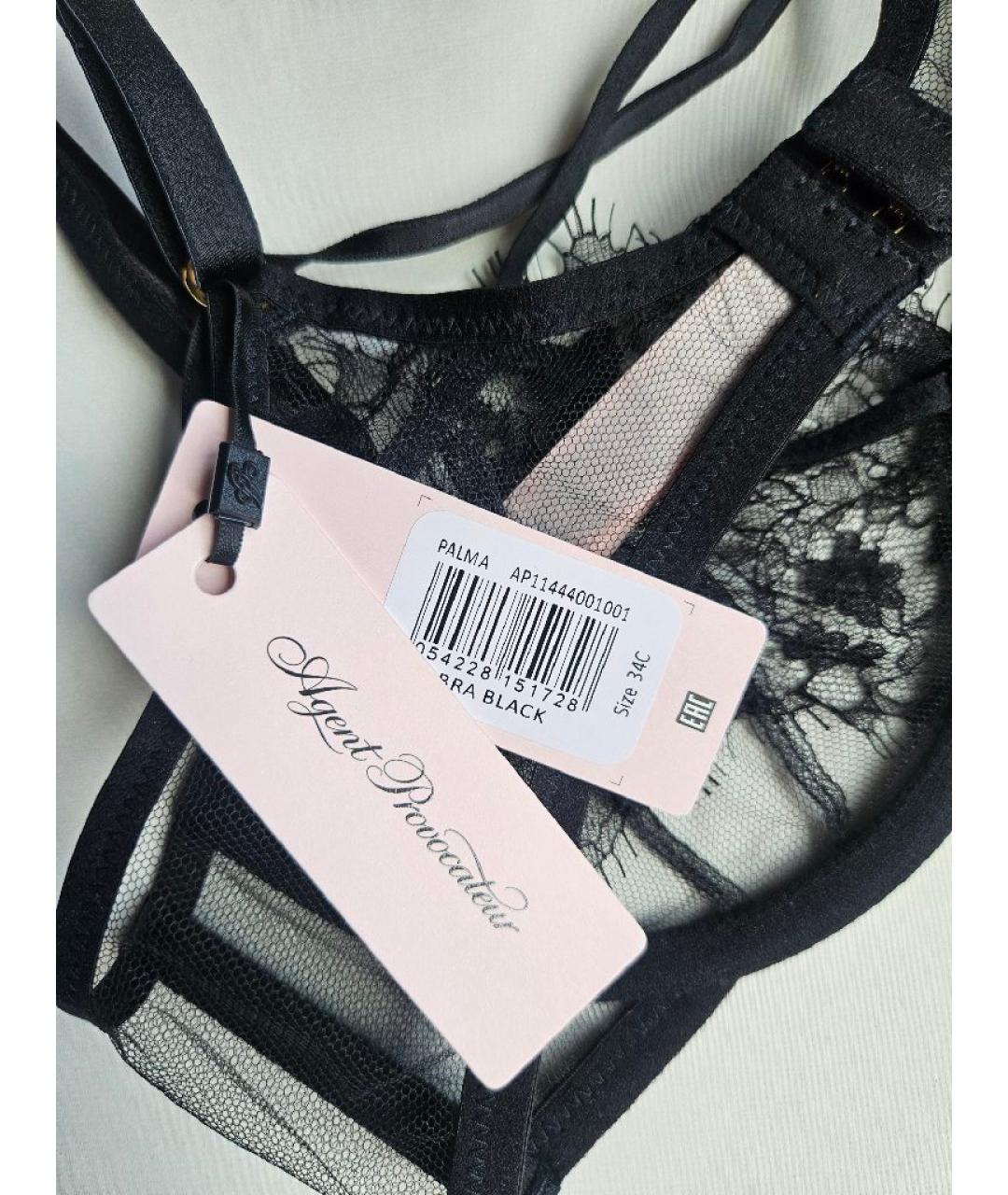 AGENT PROVOCATEUR Черный бюстгалтеры, фото 4
