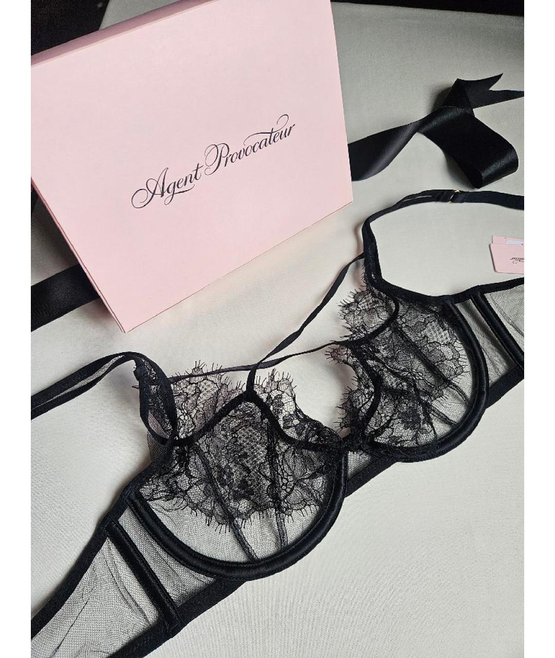 AGENT PROVOCATEUR Черный бюстгалтеры, фото 2