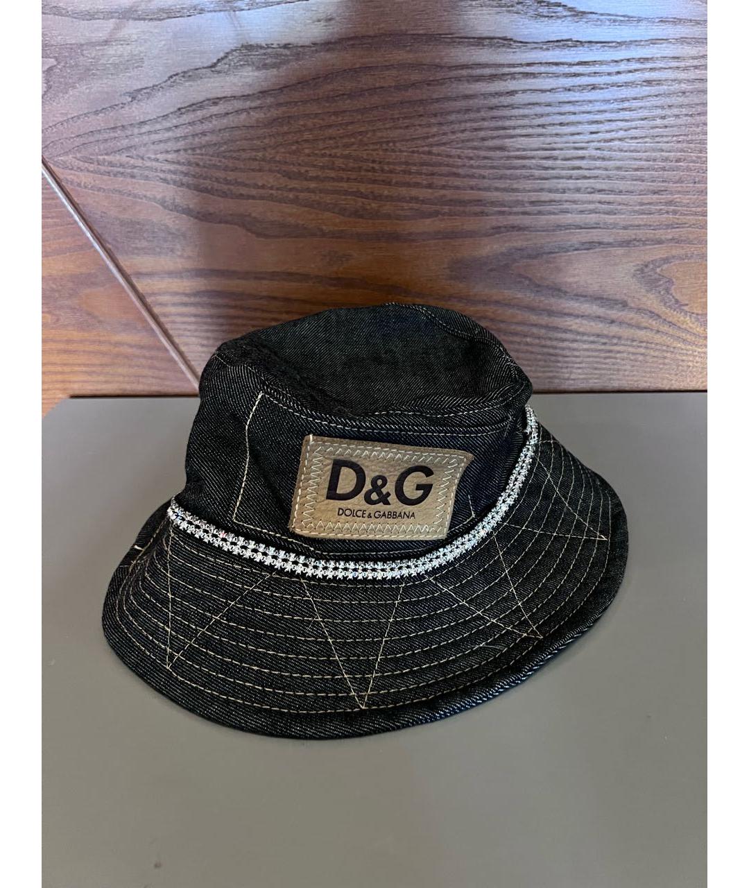 DOLCE&GABBANA Черная панама, фото 5