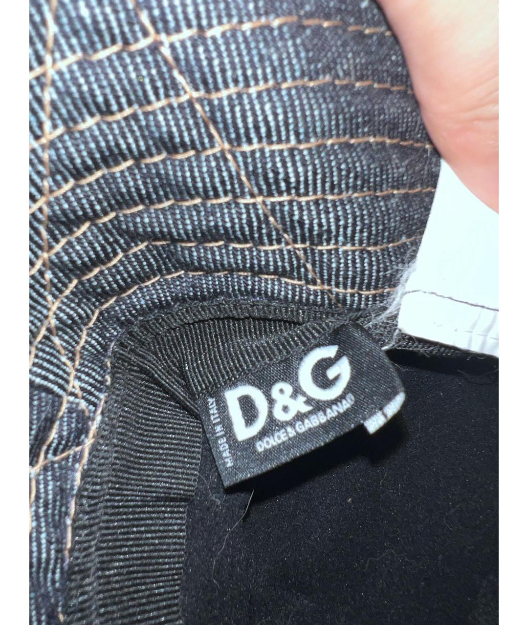 DOLCE&GABBANA Черная панама, фото 3