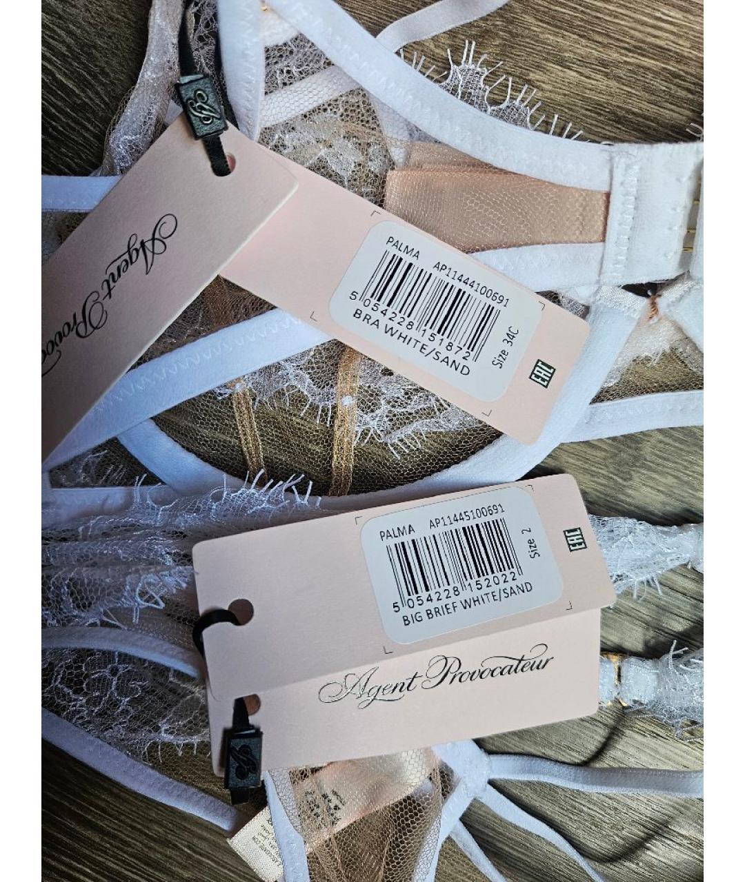 AGENT PROVOCATEUR Белый комплекты, фото 4