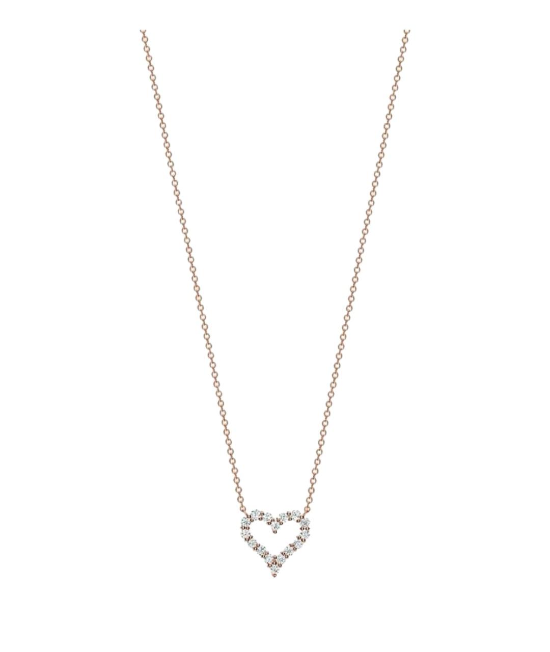 TIFFANY&CO Золотая подвеска из розового золота, фото 1