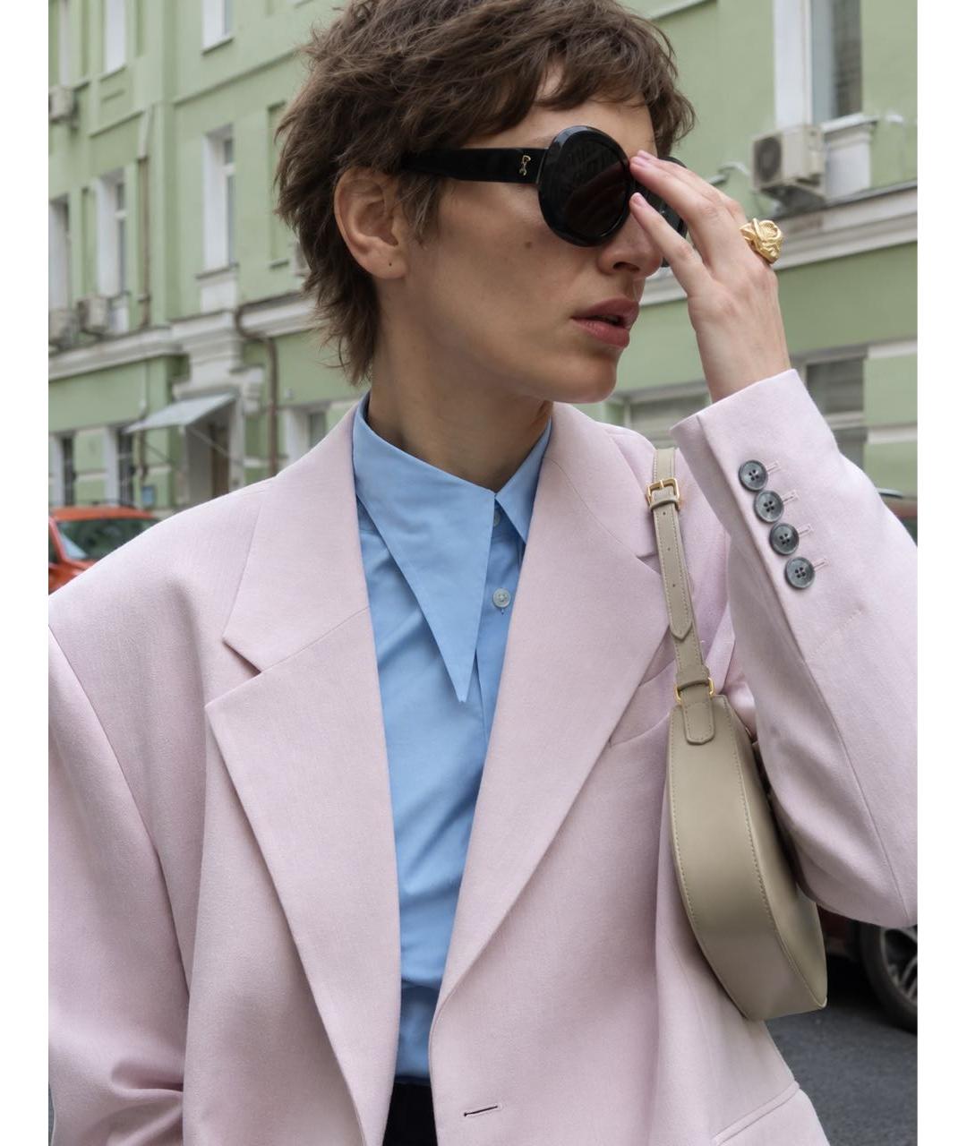 Ami Paris Черные солнцезащитные очки, фото 4