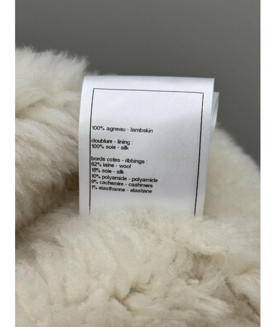 CHANEL Черная кожаная дубленка, фото 5