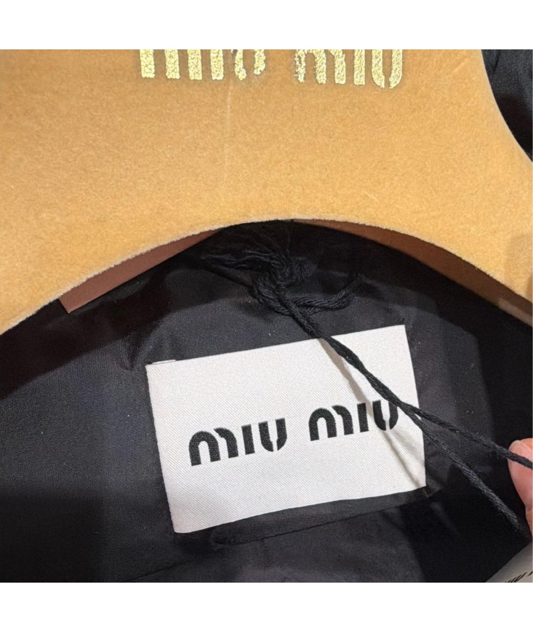 MIU MIU Черная куртка, фото 5