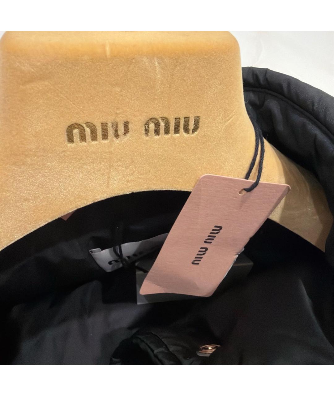 MIU MIU Черная куртка, фото 4