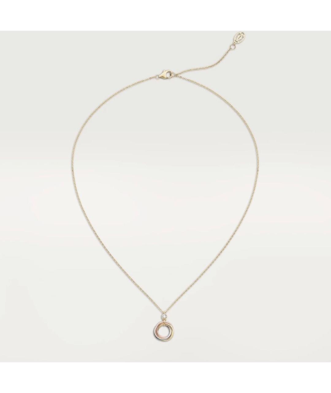 CARTIER Золотая подвеска из желтого золота, фото 2