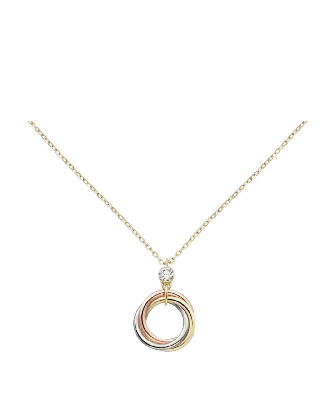 CARTIER Золотая подвеска из желтого золота, фото 1