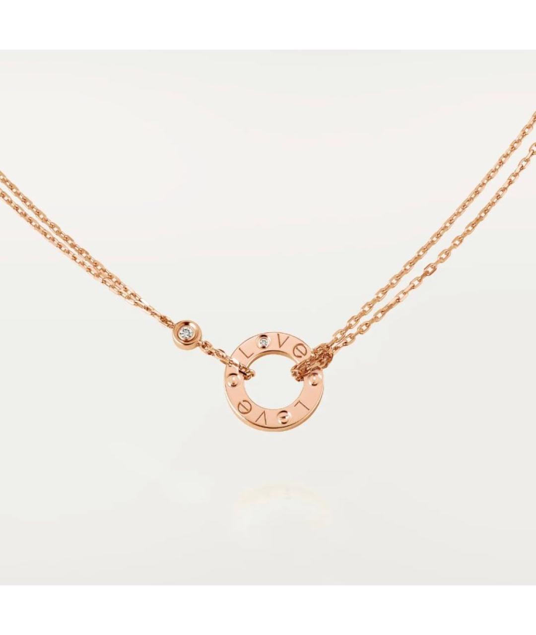 CARTIER Золотая подвеска из розового золота, фото 9