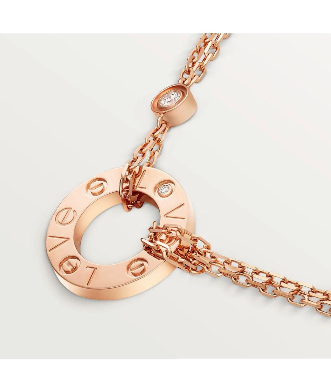 CARTIER Золотая подвеска из розового золота, фото 8