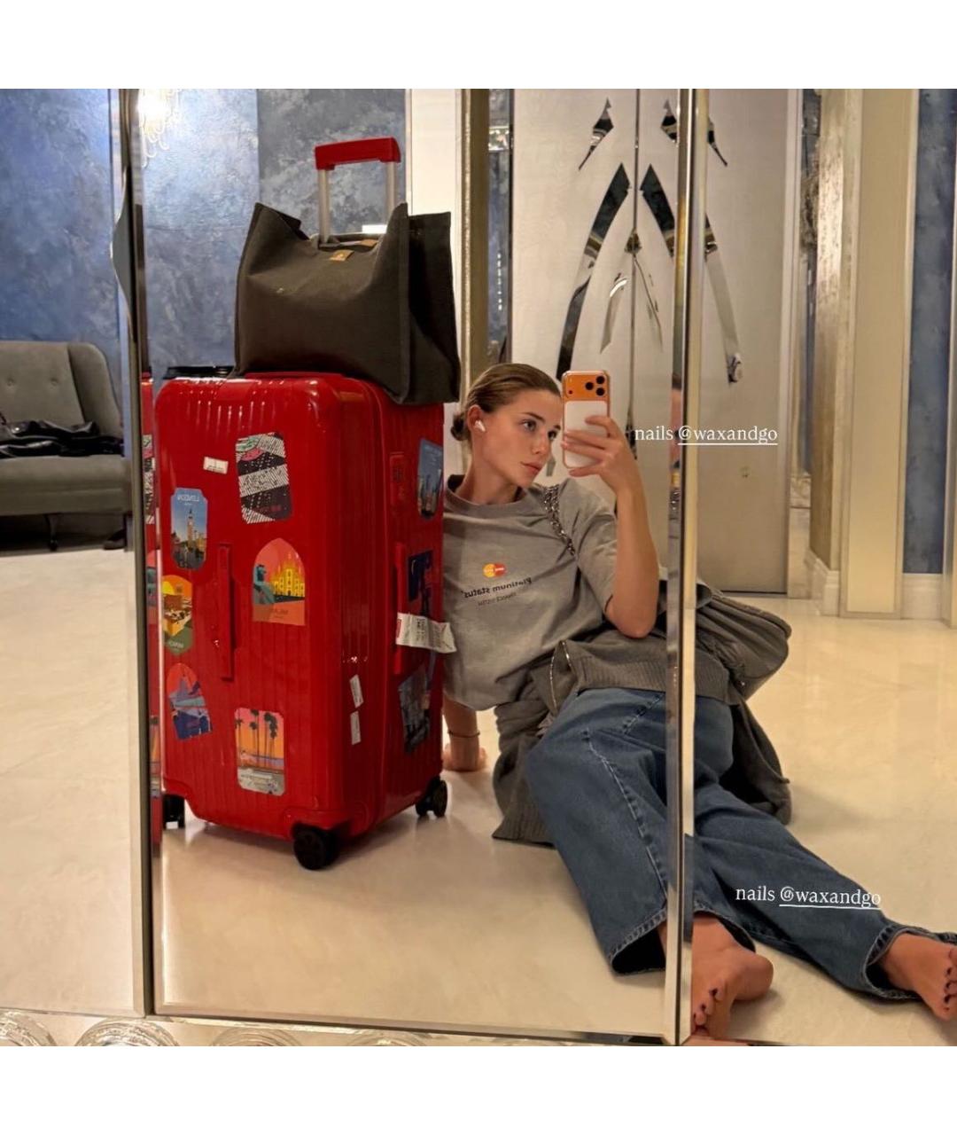Rimowa Красный чемодан, фото 4